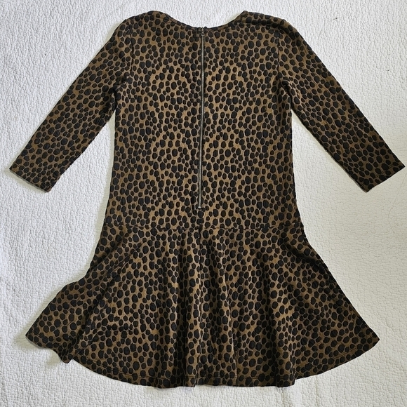 LOFT Leopard Print Drop Waist Dress - Picture 3 of 10